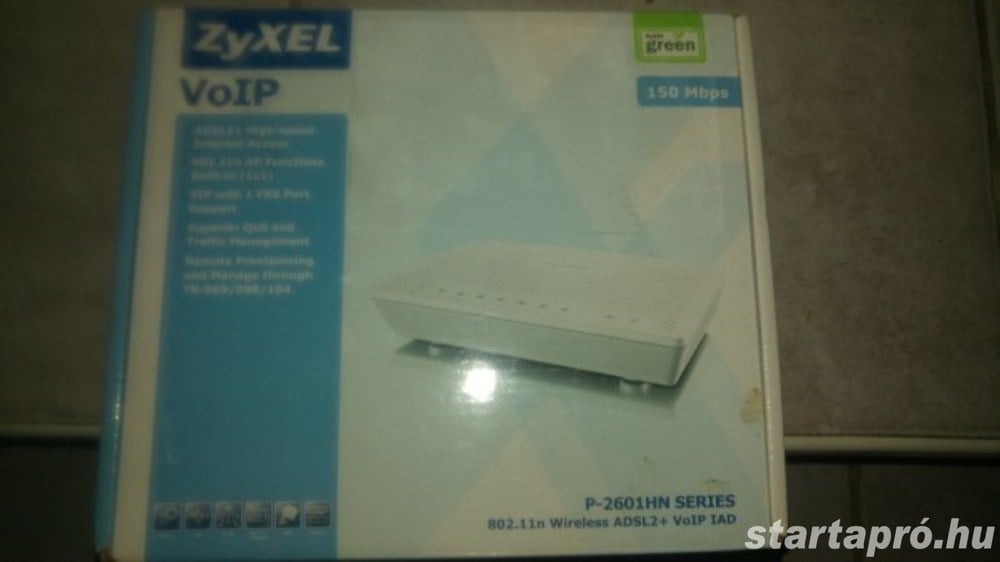 Zyxel P-2601HN-F1 ADSL modem, Wifi-s