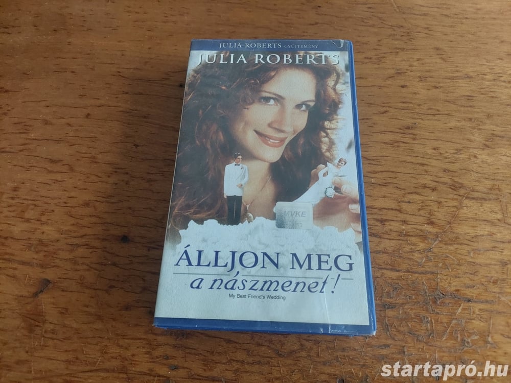 Álljon meg a nászmenet vhs kazetta(Julia Roberts)