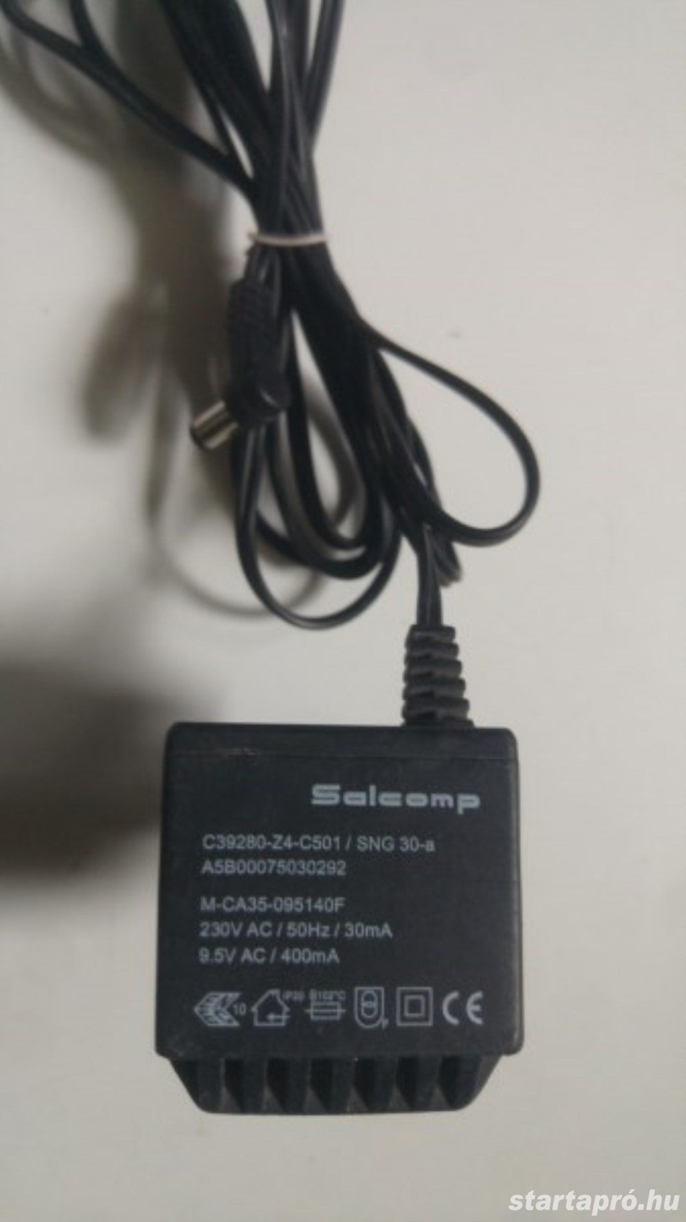 Salcomp adapter AC 9,5V   400mA