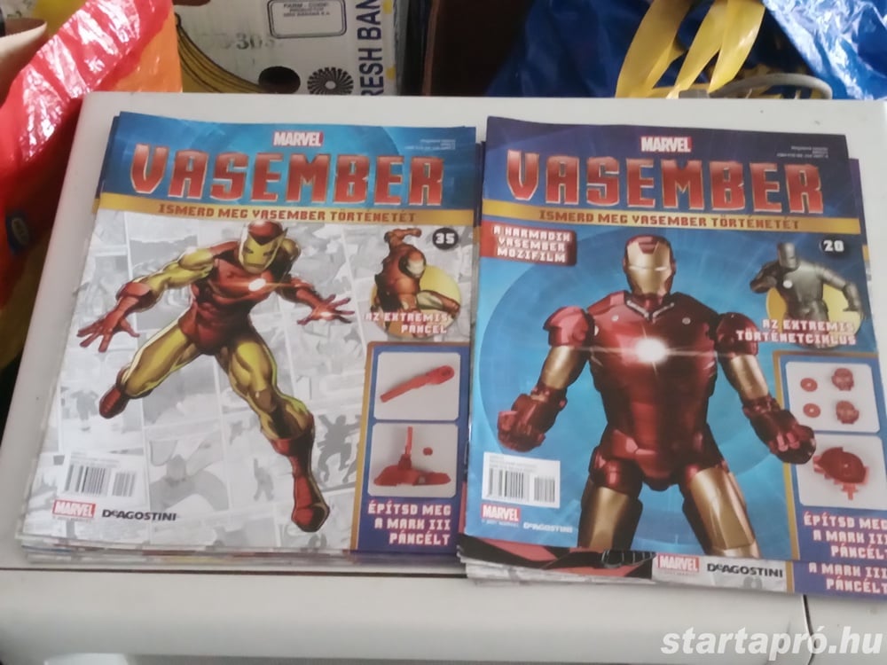 Marvel-Vasember magazin 22db vegyesen 10000ft 2 -