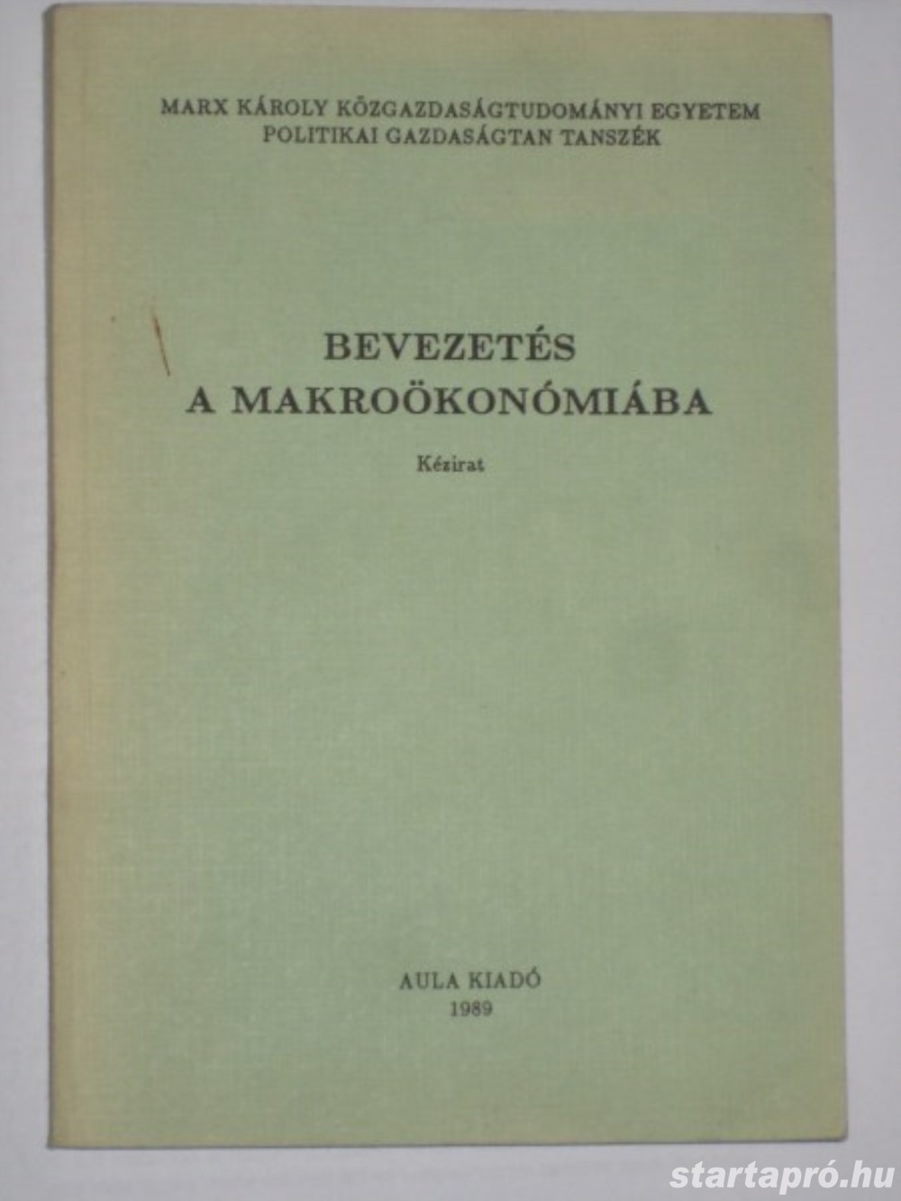 Berde - Száz Bevezetés a makroökonómiába