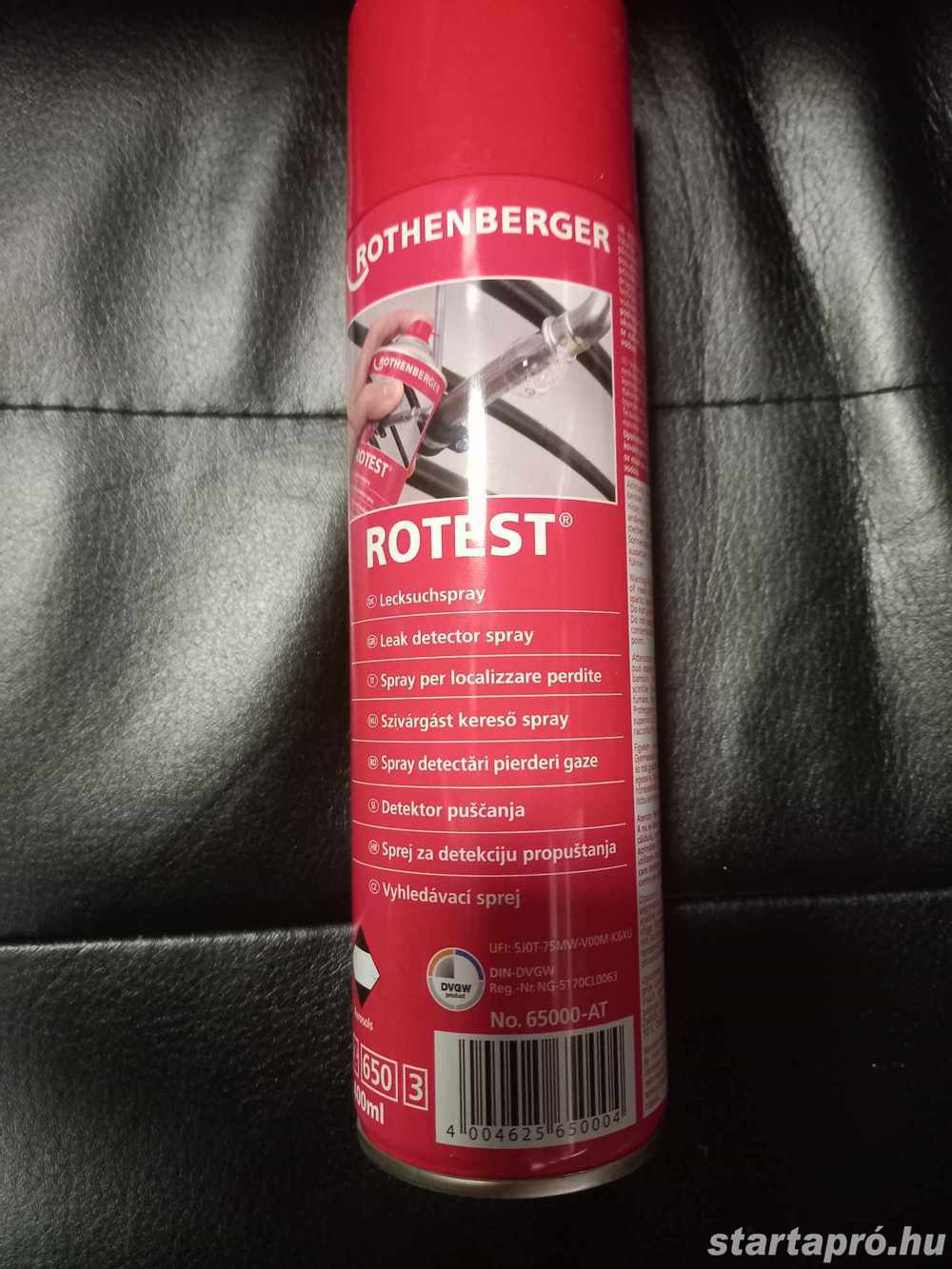 ROTHENBERGER Rotest Szivárgáskereső Spray (400 ML)