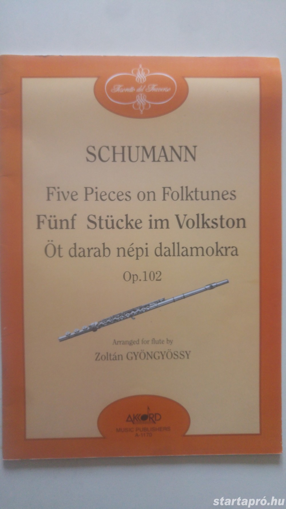 Schumann Five Pieces on Folktunes- Öt darab népi dallamokra Op. 102