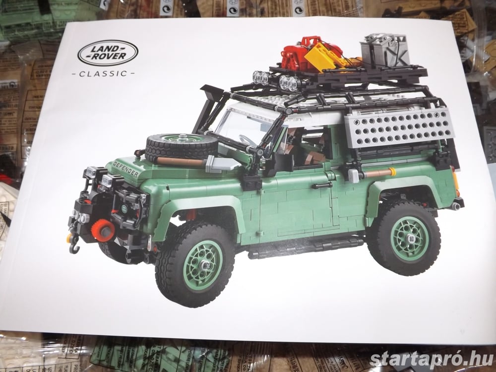 Lego komp.  Icons Technic 10317 Land Rover Classic Defender 90 Lepin ÚJ