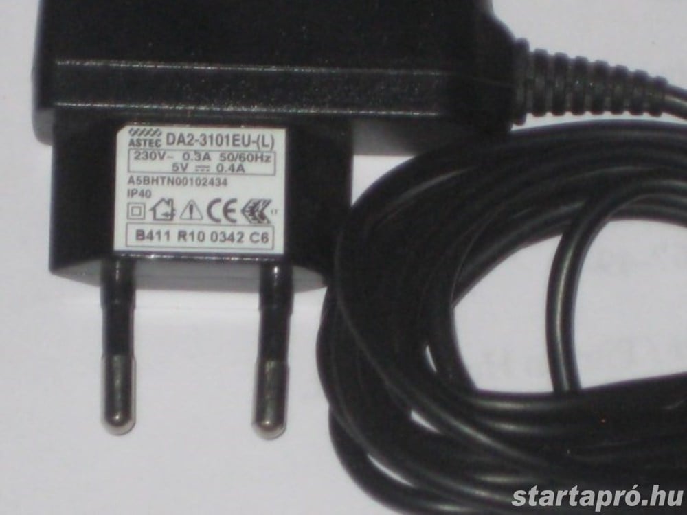 Astec adapter 5V 0,4A