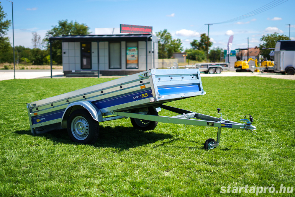 Új SEBAL - V-250 billenős utánfutó most 493.000 Ft helyett bruttó 469.000 Ft