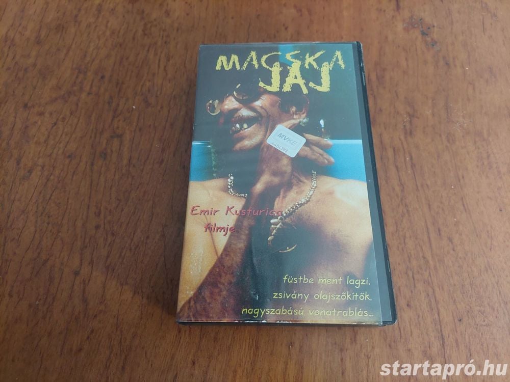 Macskajaj vhs videokazetta