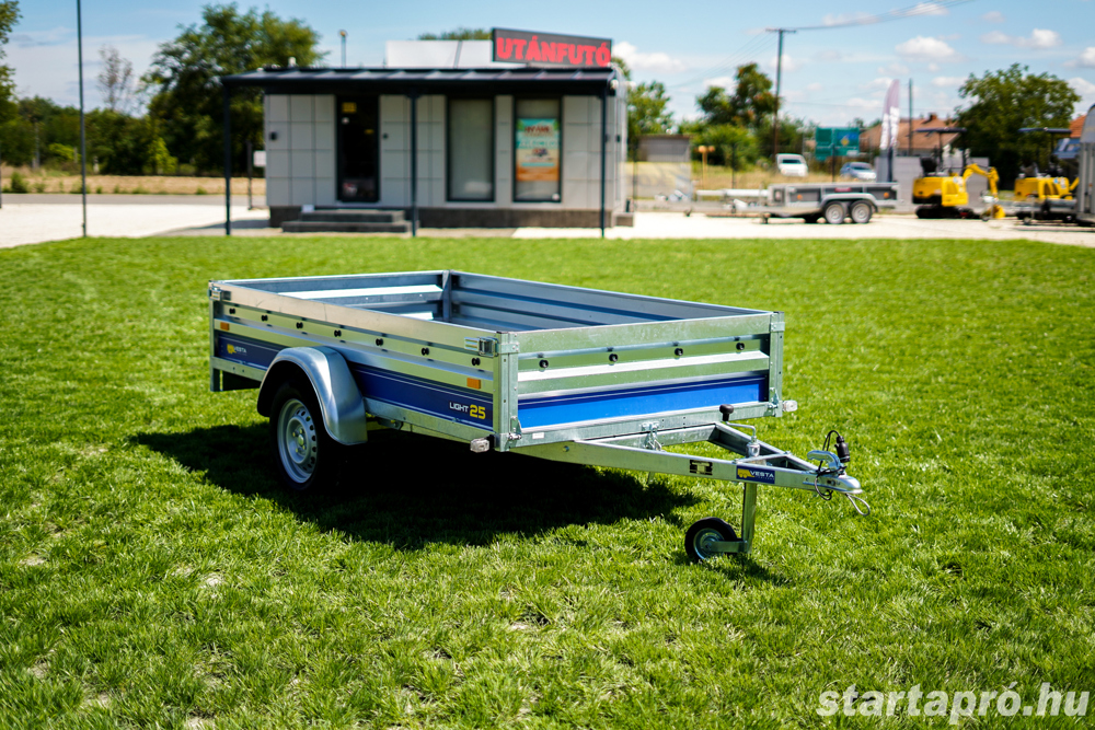 Új SEBAL - V-250 billenős utánfutó most 493.000 Ft helyett bruttó 469.000 Ft