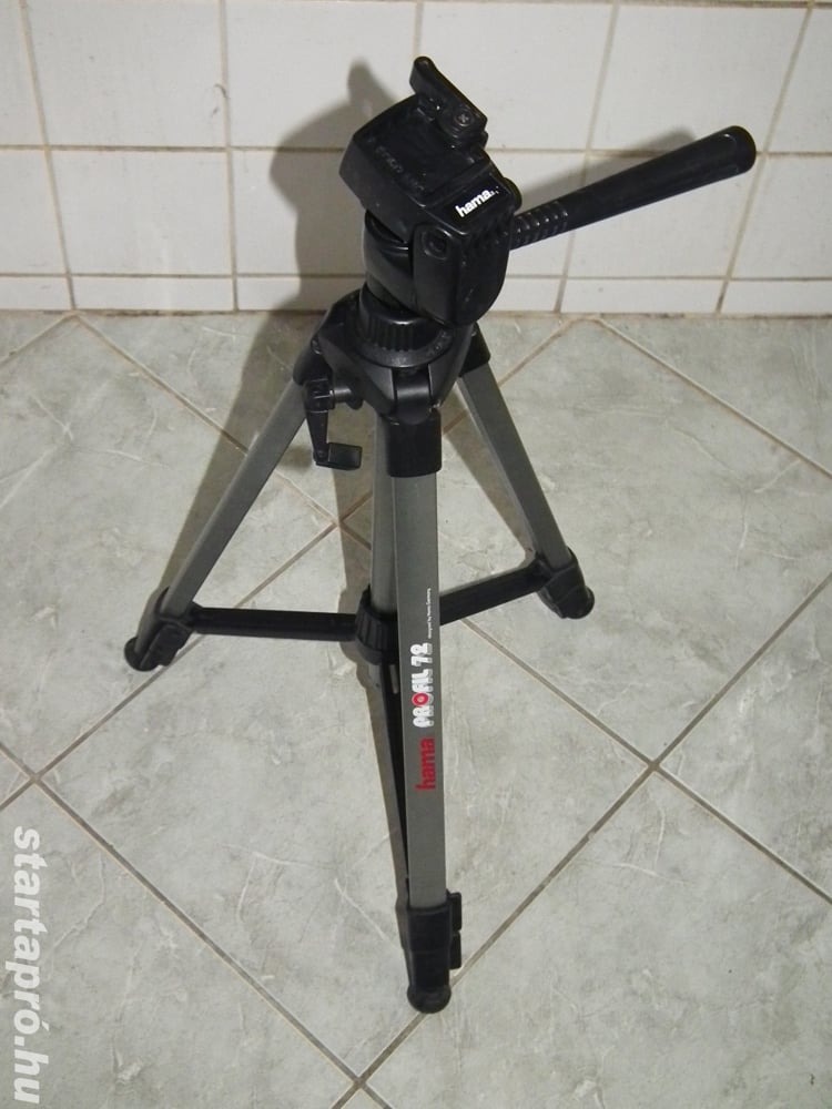 Hama Profil 72 állvány tripod kamera állvány fotó állvány (hiányos)