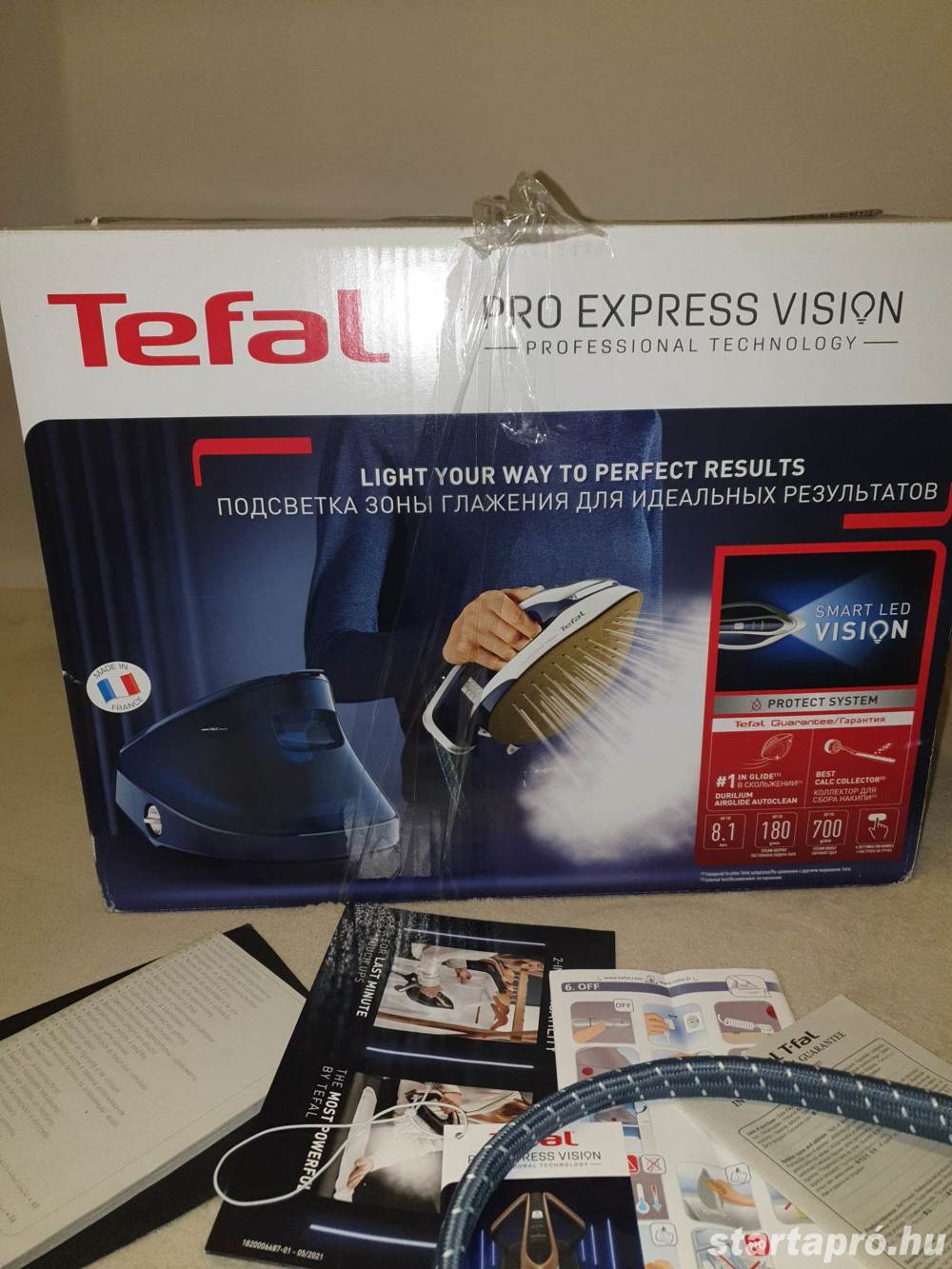 Tefal gőzállomás vasalóval