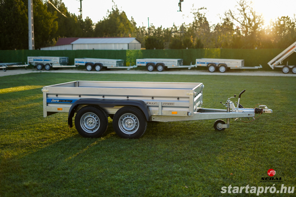 Új SEBAL - Solidus MAX 263 (1500kg) fékes utánfutó - extra erős - 1.199.000,- Ft