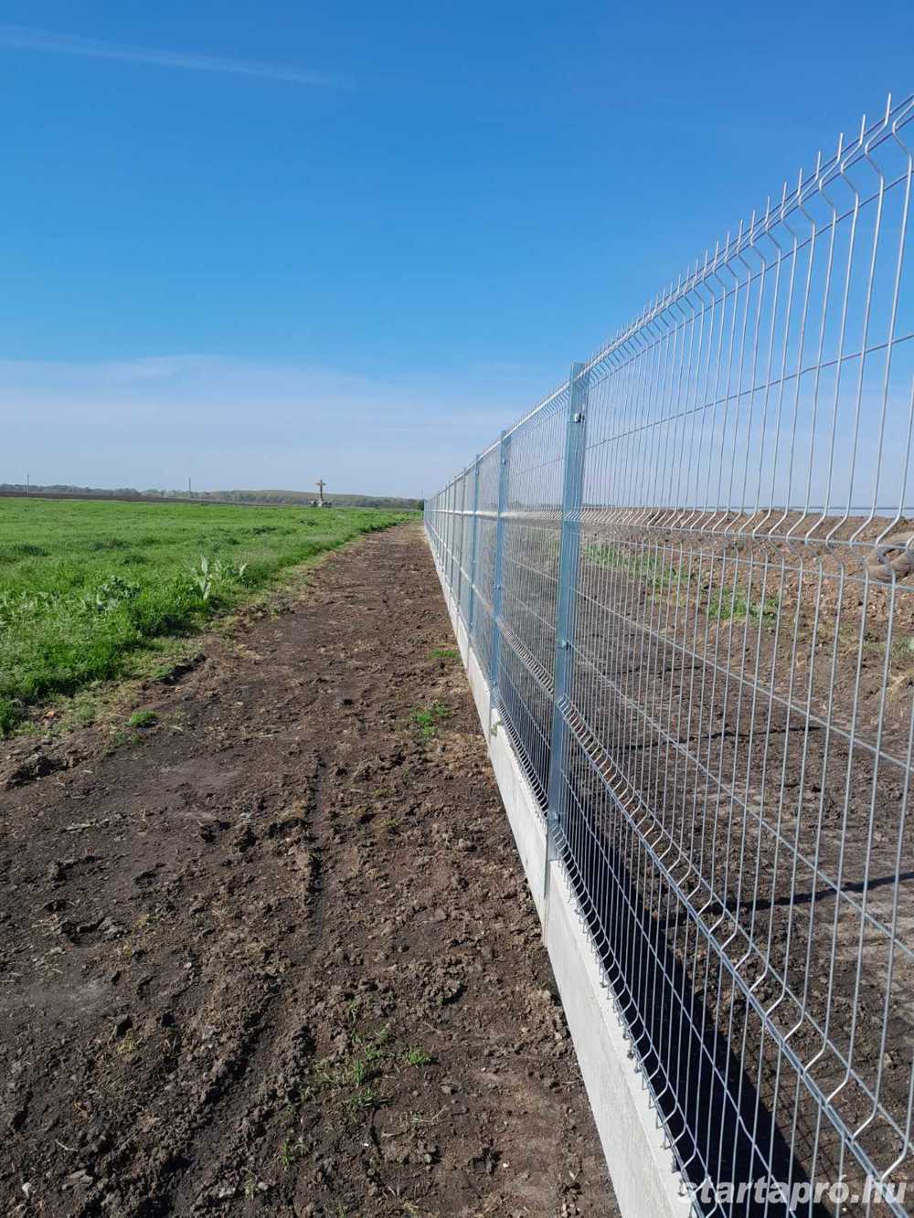 Kerítés építés, telepítés! Vadháló drótfonat oszlop kapu kerítés panel