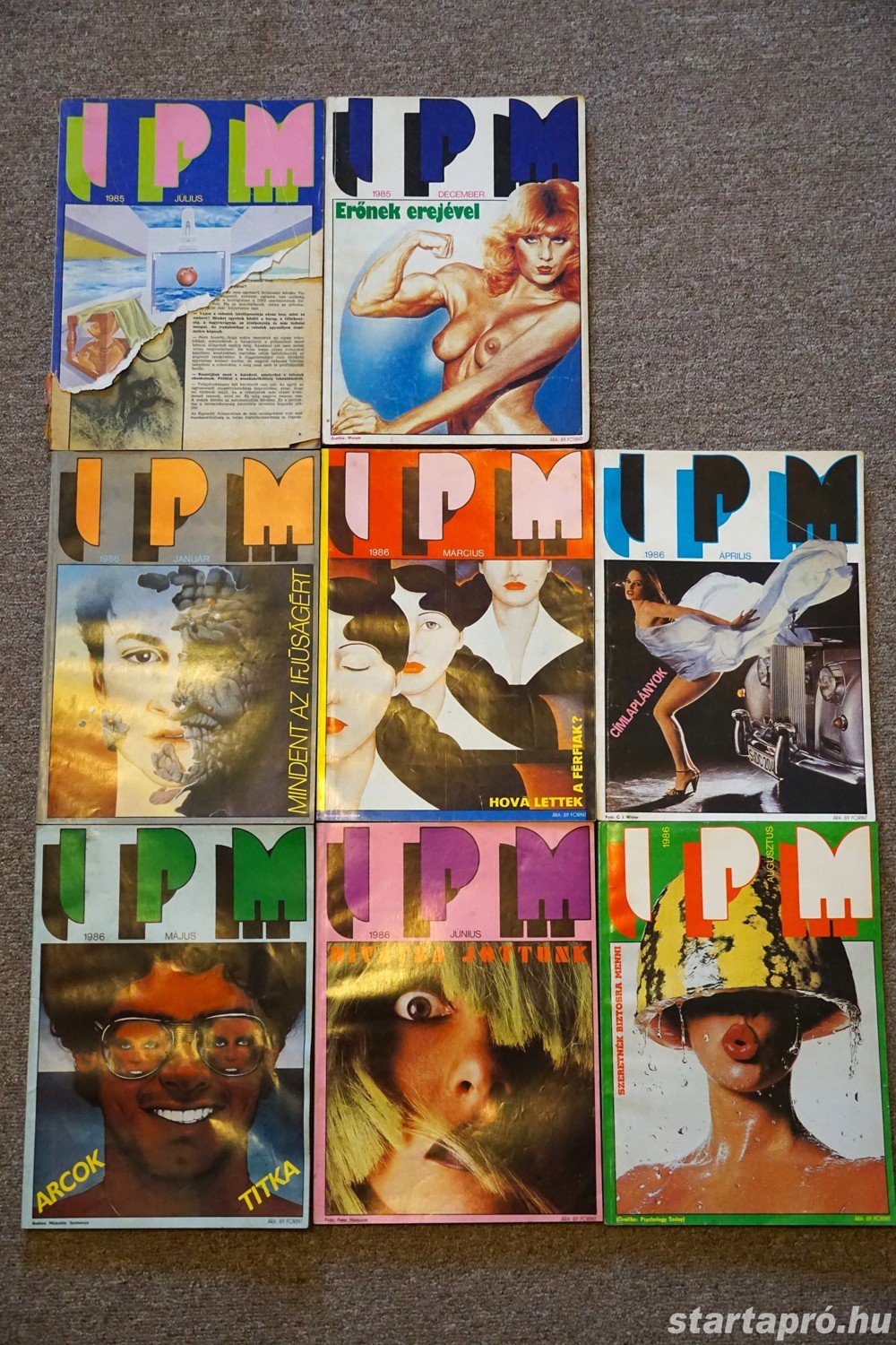 IPM Interpress Magazin 1985-1994 össz. 55 db   6.000 Ft-ért