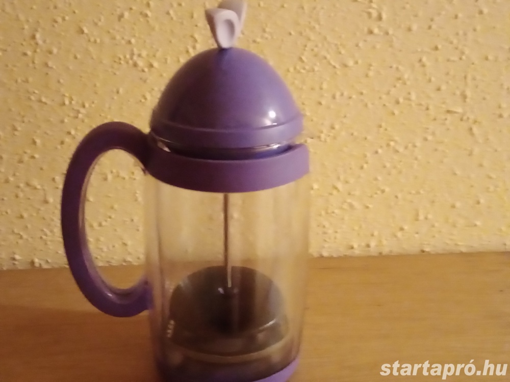 Tupperware Cafetiere French Press dugattyús kávéfőző 12000ft óbuda személyesen óbudán lakcimemen 365
