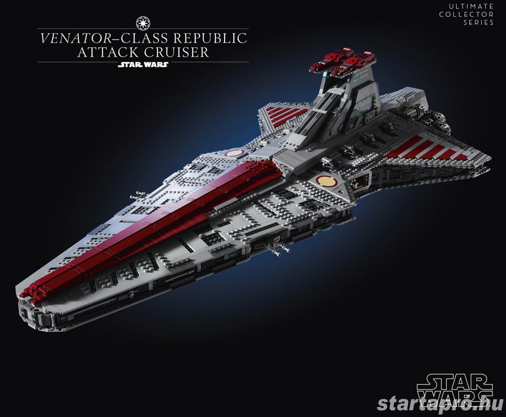 Lego komp. Star Wars 75367 Venator köztársasági cirkáló 5374db Lepin ÚJ