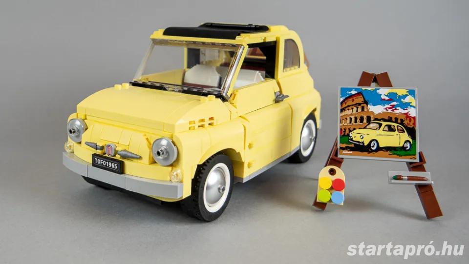 Lego komp. Creator Icons 10271 Fiat 500 autó Lepin ÚJ