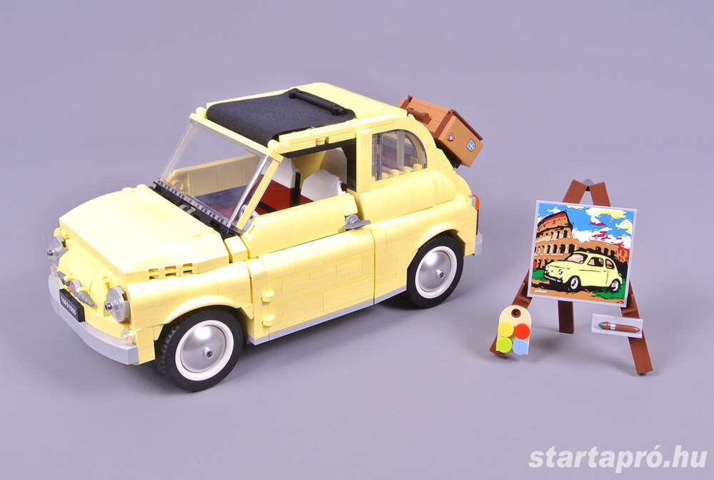 Lego komp. Creator Icons 10271 Fiat 500 autó Lepin ÚJ