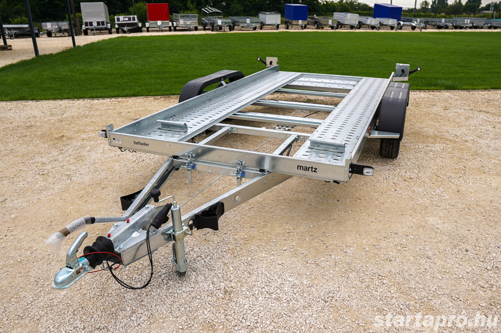 Új SEBAL - Tieflader 400 autószállító utánfutó (2000kg) akciósan CSAK 1.499.000 Ft