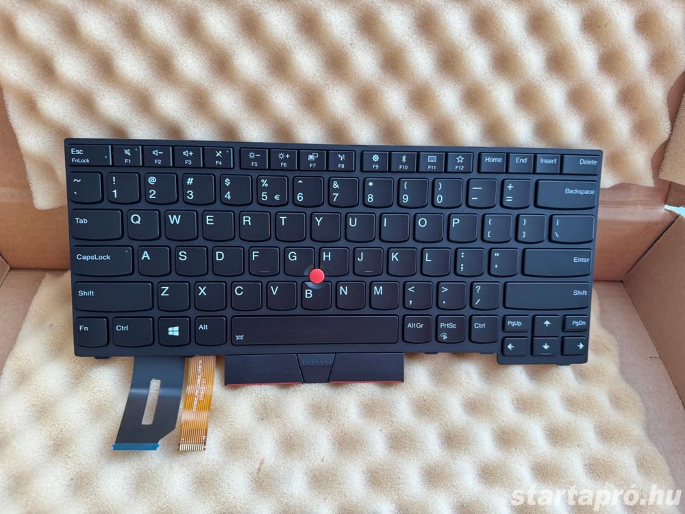 Lenovo ThinkPad T480S T490 L480 L490 világítós angol US billentyűzet 01YP549 