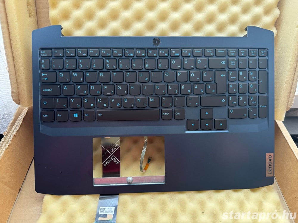 Lenovo Ideapad Gaming 3-15IMH05 világítós magyar billentyűzet komplett 5CB0Y99511