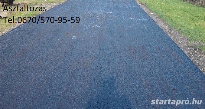 Aszfaltozás,Útépítés !