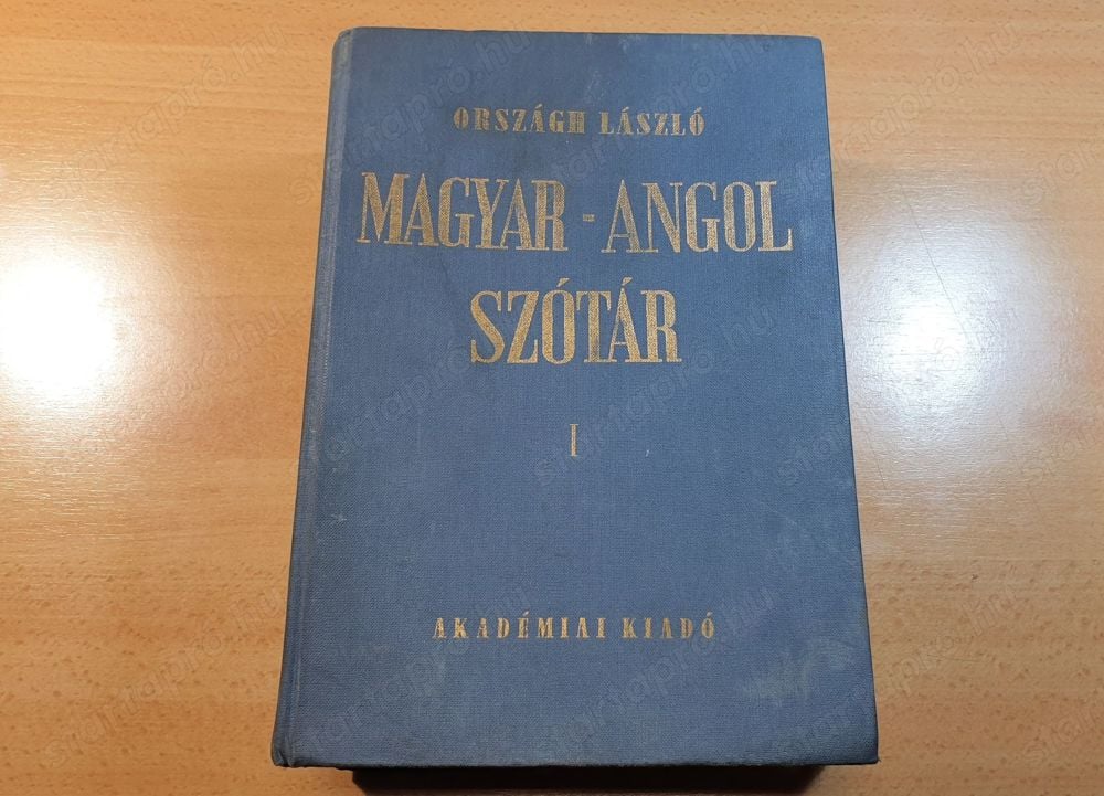 Magyar - angol nagy szótár eladó, 1988-as