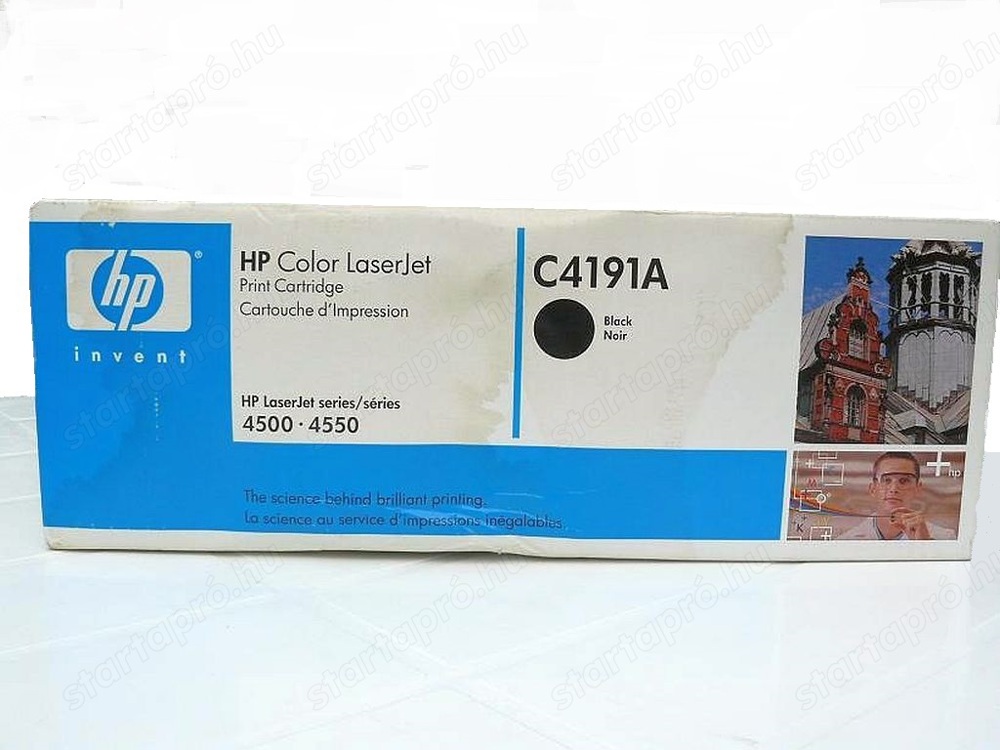 Hp C4191A black toner ; Hp C4191 fekete toner ; Hp 4191A ; Hp 4191 nyomtató toner = 9.999.-Ft