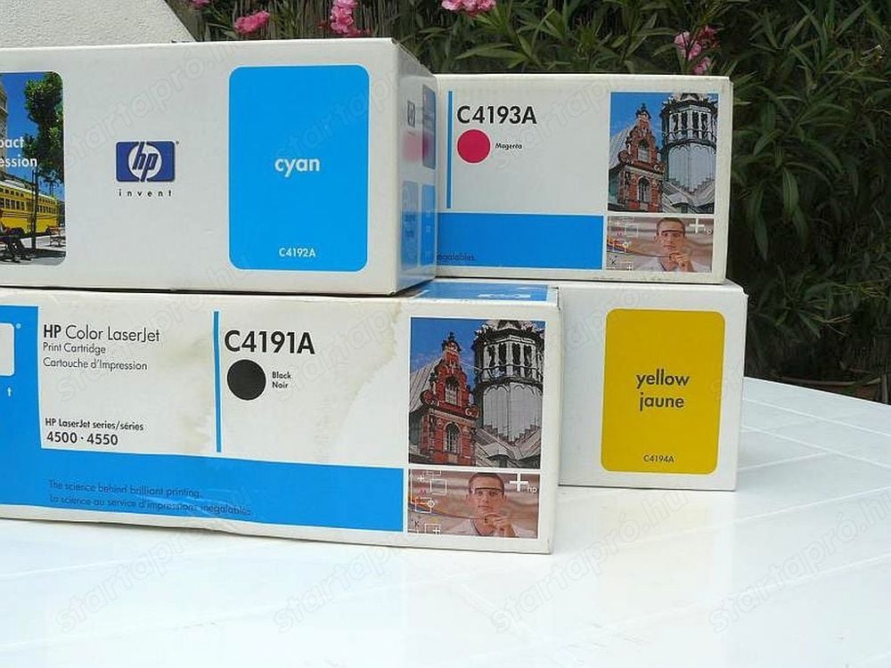 Hp C4194A yellow toner ; Hp C4194 sárga toner ; Hp 4194A ; Hp 4194 nyomtató toner 9999-Ft