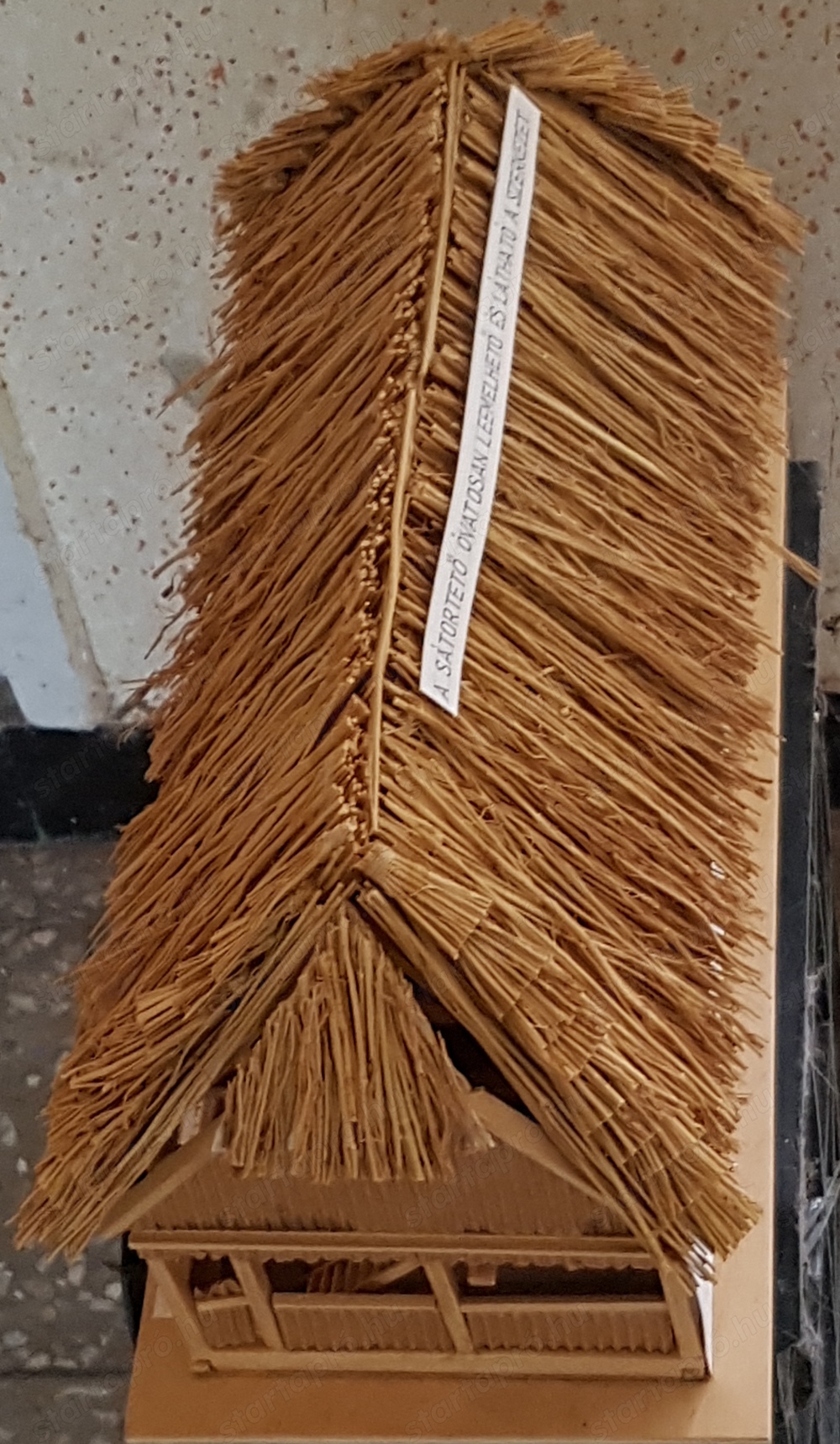 A Szennai Skanzen lakóházának modellje