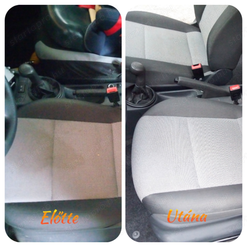 Professzionális kárpittisztítás taxik és személyszállító autók részére