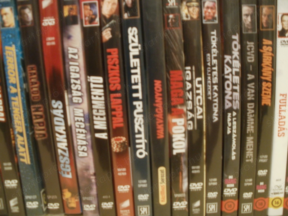 Eladó nagyon jó állapotban lévő dvd filmek