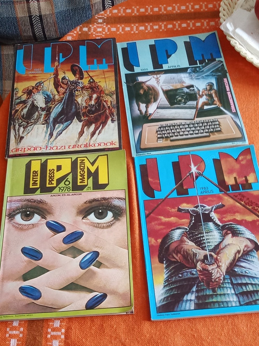 8db IPM retro Interpress Magazin  2000ft óbuda személyesen óbudán lakcimemen posta kizárolag előre f