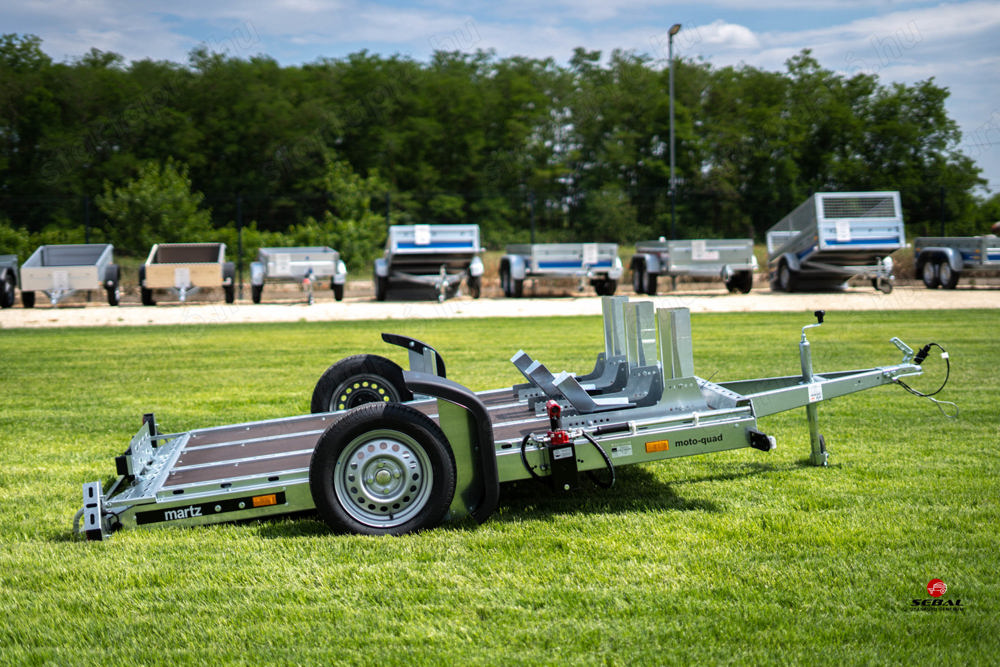 Új süllyeszthető SEBAL - GP quad- és motorszállító utánfutó
