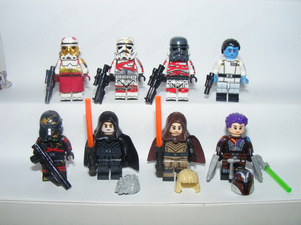 Lego Star Wars figurák Sabine Wren Admiral Thrawn Guard Death Trooper ÚJ