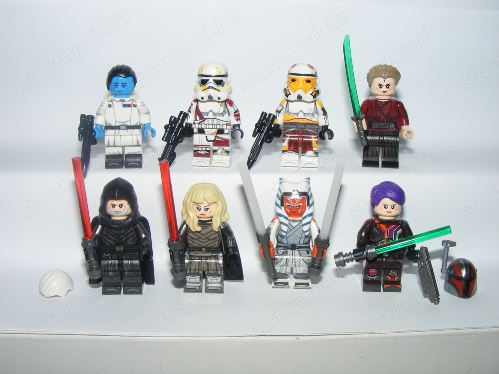 Lego Star Wars figurák Sabine Wren Admirális Thrawn Ahsoka Tano Baylan Skoll ÚJ