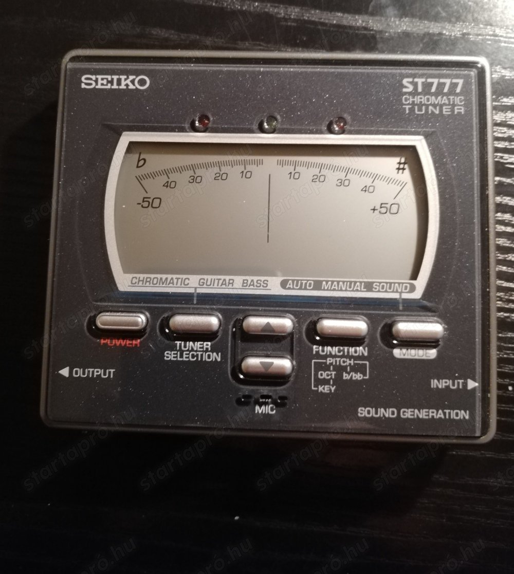 Seiko ST777 chromatic tuner