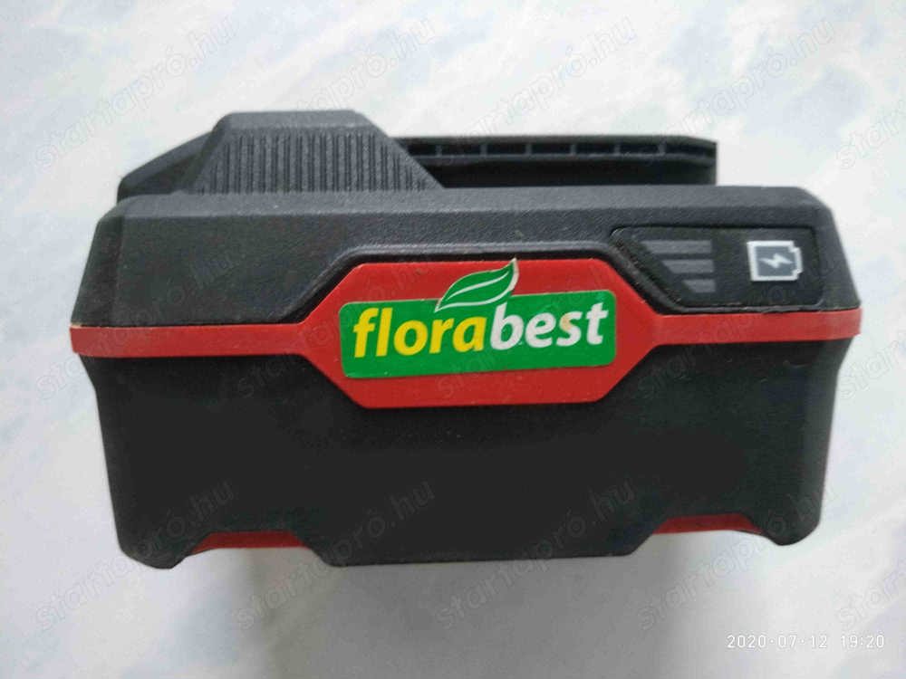 Florabest FAP 20 Li A3 20 V 4 Ah lithium-ion akkumulátor új, bontatlan