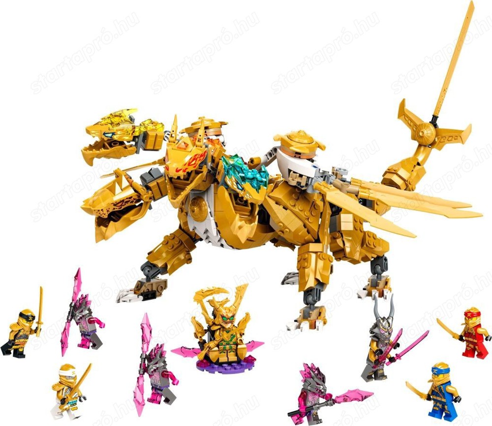 Lego komp. Ninjago 71774 Lloyd Ultra aranysárkánya arany sárkány LEPIN ÚJ