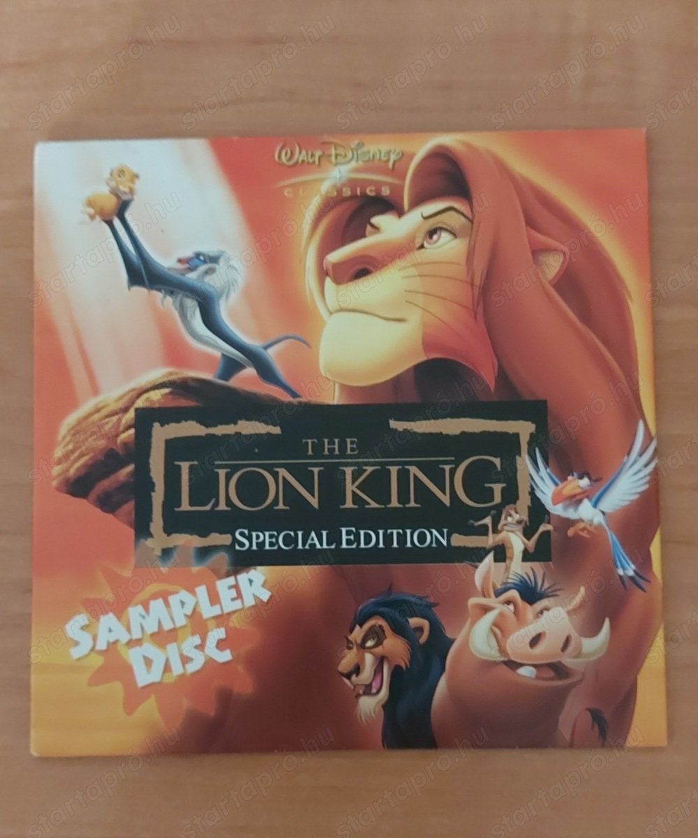 The Lion king dvd.