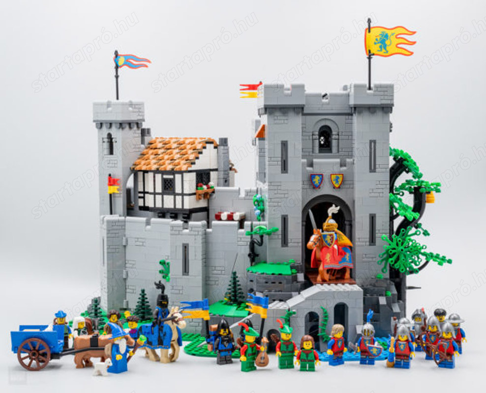 Lego komp. Icons 10305 Castle Oroszlánlovagok Kastélya Vár 4514db Lepin ÚJ