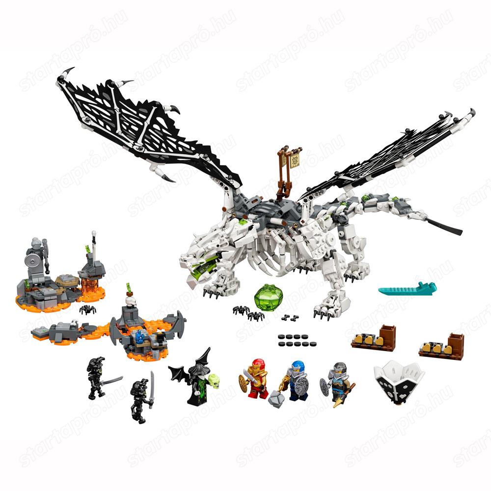 Lego komp. Ninjago 71721 A Koponyavarázsló sárkánya Sárkány ÚJ