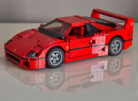 Lego komp. Creator 10248 Ferrari F-40 Sportautó 1157db ÚJ