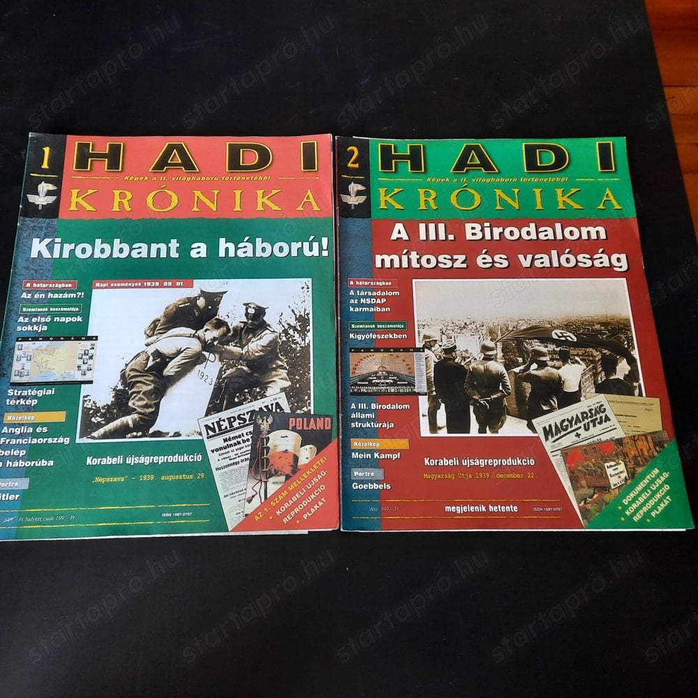 Hadikrónika 1-5. szám