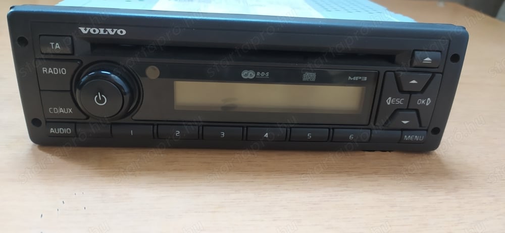 Volvo CD Radio AM FM MP3 USB adat kijelző+adat kommunikáció járművel Bus Truck