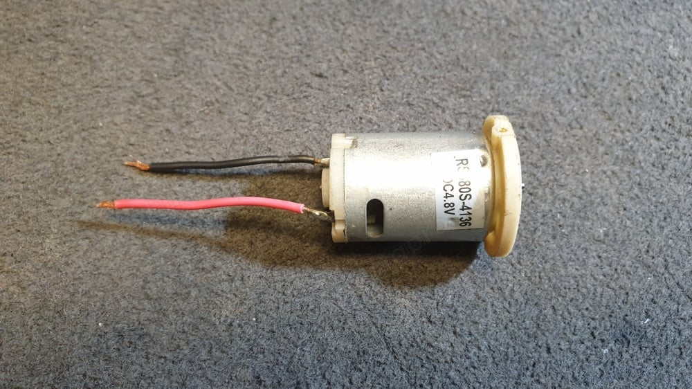 RS380S DC 4,8V villanymotor eladó