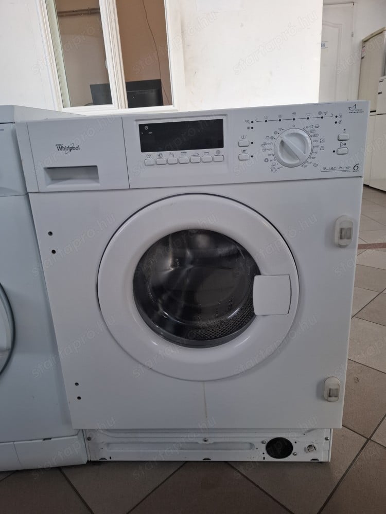 Használt Whirlpool AWOC 0714 Beépíthető Mosógép [H16000] 3 hónap garanciával