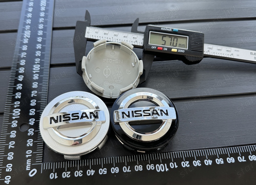 Új Nissan 60mm felni alufelni kupak közép jel felnikupak embléma