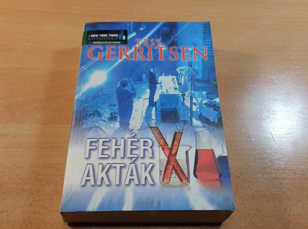 Tess Gerritsen - Fehér akták c. könyv eladó