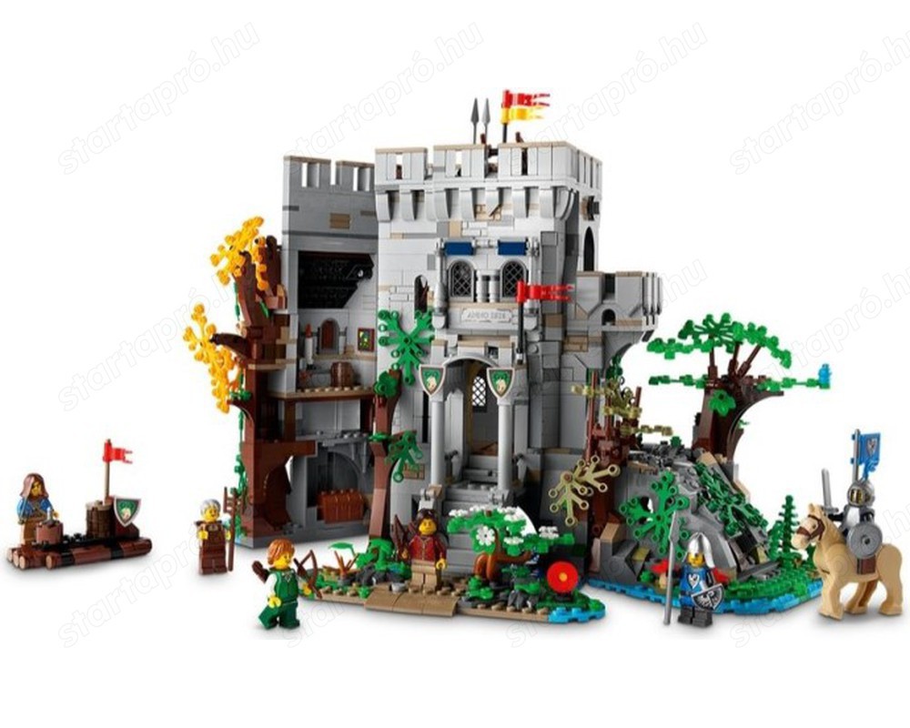 Lego komp. Castle Ideas Creator Bricklink 910001 Forestman Kastély Erdei Vár 1930db LEPIN ÚJ