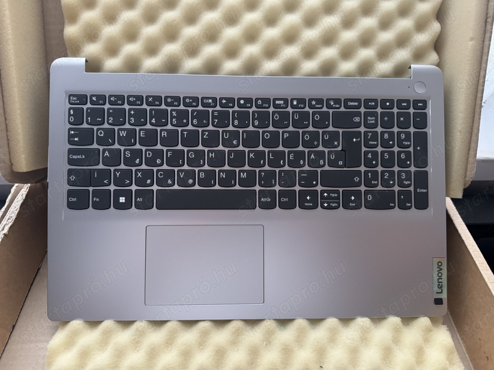 Lenovo Ideapad 1-15IAU7 magyar billentyűzet komplett palmrest 5CB1H92093